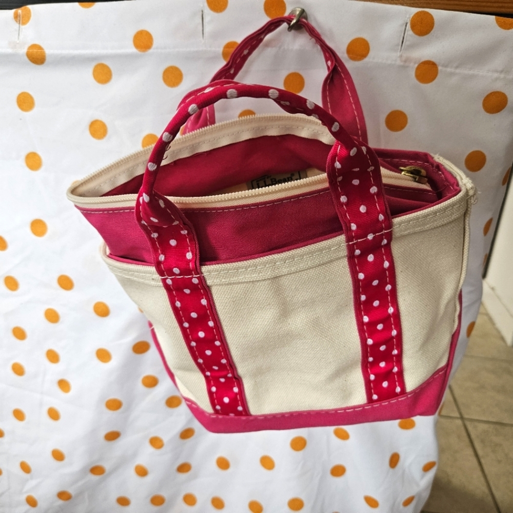 Rare LL Bean Pink Purse